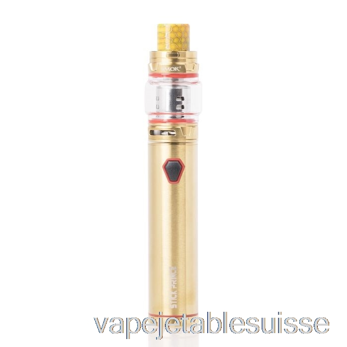 Vape Suisse Smok Stick Prince Kit - Style Stylo Tfv12 Prince Gold